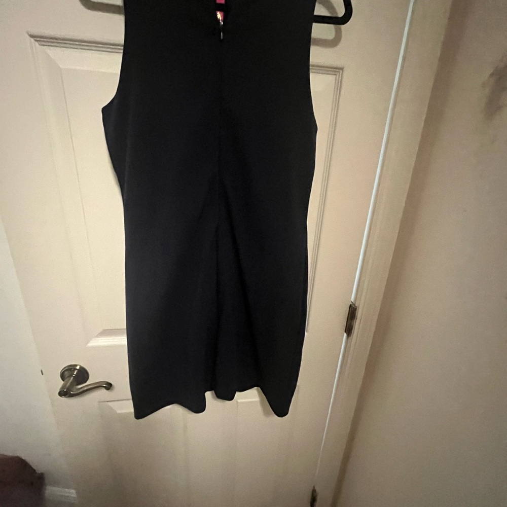 Lilly Pulitzer Elegant Black Mini Dress